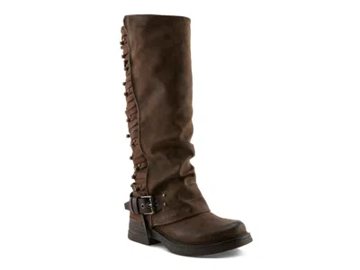 Patrizia Nolimits Riding Boot In Animal Print