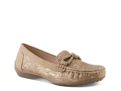 Patrizia Nugent Driving Loafer In Brown