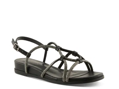 Patrizia Paneer Wedge Sandal In Black