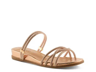 Patrizia Paparella Wedge Sandal In Multi