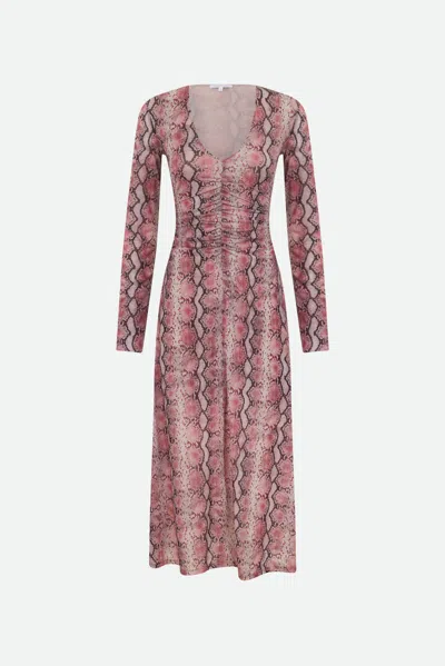 Patrizia Pepe Abito Animalier In Rosa