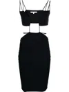 PATRIZIA PEPE ABITO CUT-OUT DETAILLED DRESS