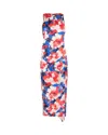 PATRIZIA PEPE MULTICOLOR FLORAL DRESS