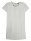 Patrizia Pepe Abito Sm Con Fiocchi In White