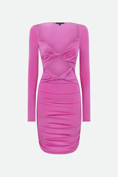 Patrizia Pepe Abito Tubino Fucsia In Rosa