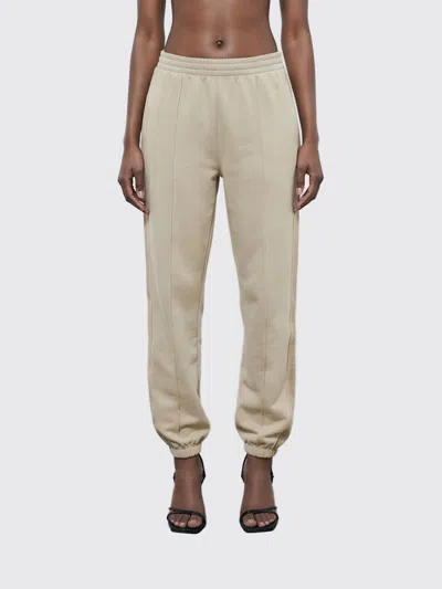 Patrizia Pepe Pants Woman Color Beige In Animal Print