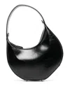 Patrizia Pepe Small Hobo Bangle Bag In Black