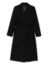 Patrizia Pepe Coat In Black