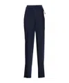 Patrizia Pepe Belted Trousers In Blue