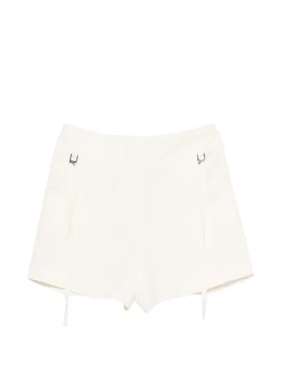 Patrizia Pepe Belt-loop Pocket Shorts In Multi