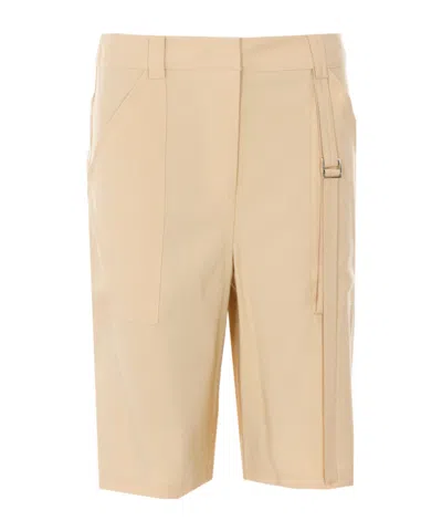 Patrizia Pepe Belt-loop Shorts In Black