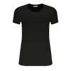 PATRIZIA PEPE BLACK ELASTANE TOPS & T-SHIRT