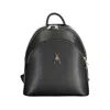 PATRIZIA PEPE BLACK LEATHER BACKPACK