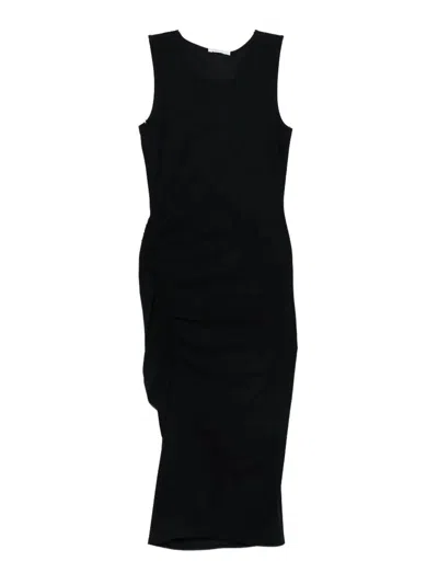 Patrizia Pepe Black Polyamide Elastan Dress