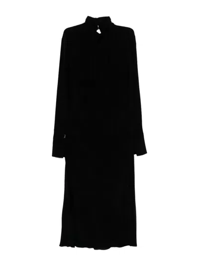 Patrizia Pepe Black Viscose Dress