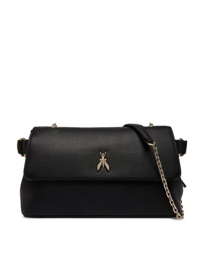 Patrizia Pepe Logo-plaque Shoulder Bag In Pattern