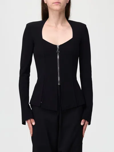 PATRIZIA PEPE JACKET PATRIZIA PEPE WOMAN COLOR BLACK,H68180002