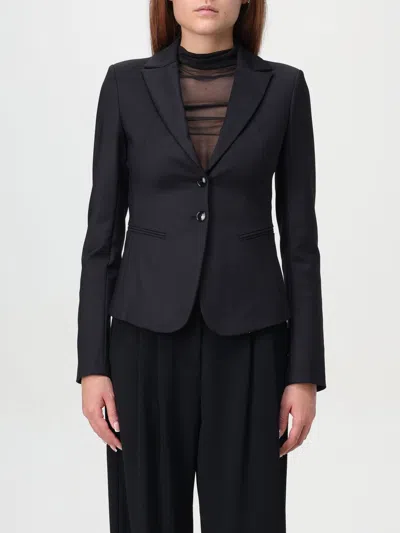 Patrizia Pepe Blazer  Woman Color Black In Schwarz