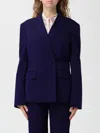 Patrizia Pepe Blazer  Woman Color Blue In Blue