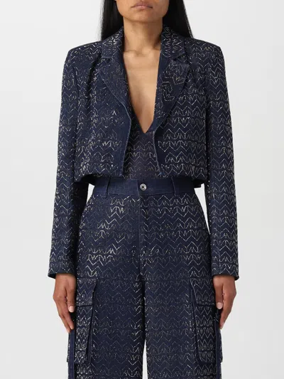Patrizia Pepe Blazer  Woman Color Blue