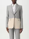 Patrizia Pepe Jacket  Woman Color Grey In Grey
