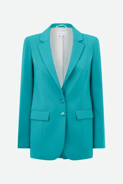 Patrizia Pepe Blazer Turchese In Blu