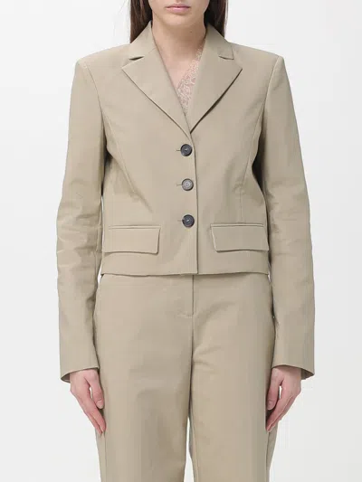 Patrizia Pepe Blazer  Woman Color Beige In Green