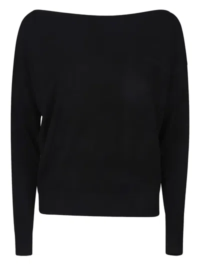 PATRIZIA PEPE BOAT-NECK T-SHIRT