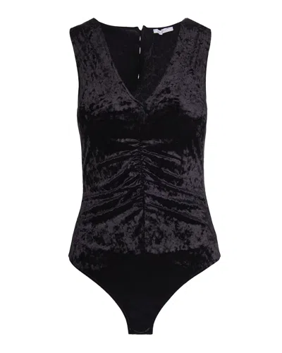 PATRIZIA PEPE BODY ESSENTIAL IN BLACK VELVET