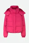 Patrizia Pepe Bomber Fucsia In Viola