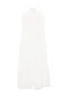 Patrizia Pepe V-neck Long-length Blouse In White