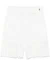 Patrizia Pepe Broderie-anglaise Shorts In White