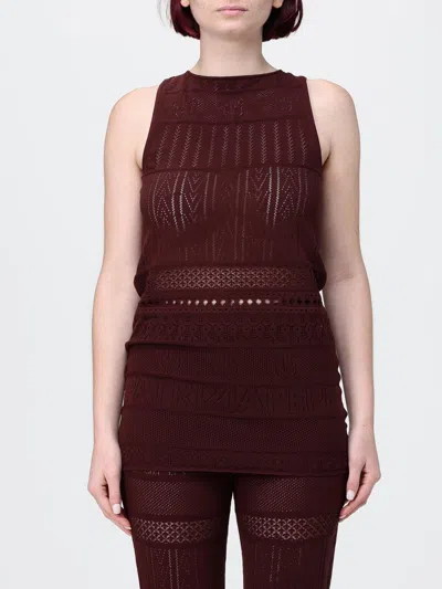 Patrizia Pepe Top  Woman Color Brown