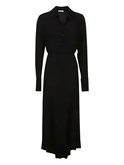 PATRIZIA PEPE BUTTON-DOWN MIDI DRESS