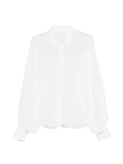 Patrizia Pepe Buttoned Shirt In White