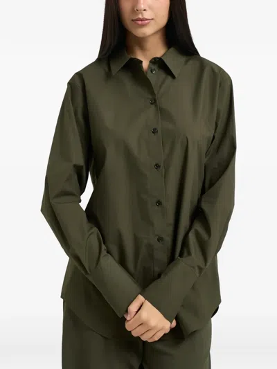 Patrizia Pepe Button-up Shirt In Green