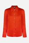 Patrizia Pepe Camicia Arancione In Arancione