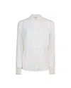 PATRIZIA PEPE WHITE VISCOSE SHIRT