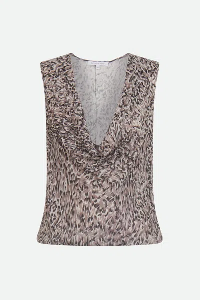 Patrizia Pepe Camicia Body Grigio In Multicolore