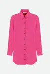 Patrizia Pepe Camicia Fucsia In Viola
