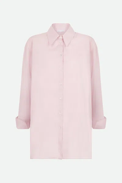 Patrizia Pepe Camicia Oversize Rosa