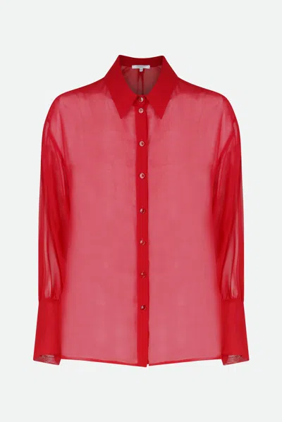 Patrizia Pepe Camicia Rossa In Rosso