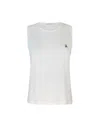 Patrizia Pepe Ecru Fine Knit Tank Top In W146