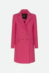 Patrizia Pepe Cappotto Fucsia In Viola