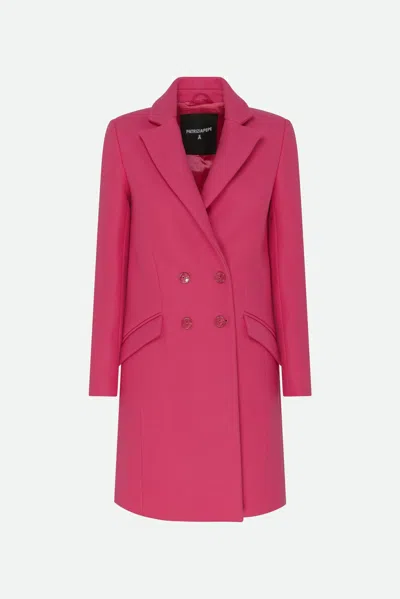 Patrizia Pepe Cappotto Fucsia In Viola