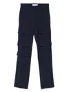 Patrizia Pepe Cargo Trousers In Blue