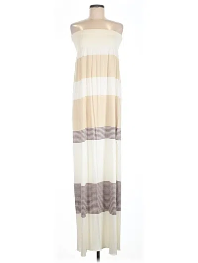 Pre-owned Patrizia Pepe Casual Dress In White