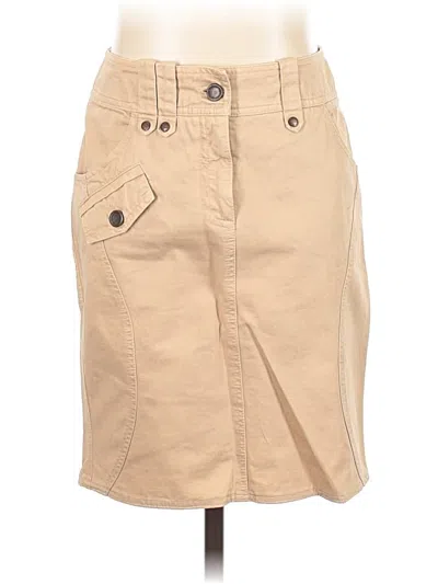 Pre-owned Patrizia Pepe Casual Skirt In Tan