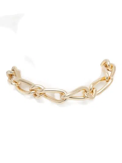 Patrizia Pepe Chain-link Necklace In Gold