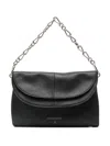 Patrizia Pepe Chain-strap Shoulder Bag In Black
